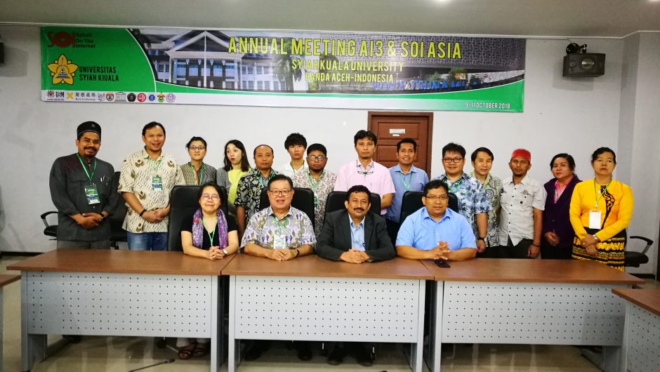 AI3 & SOI Asia Joint Meeting Fall 2018@Ache, Indonesia